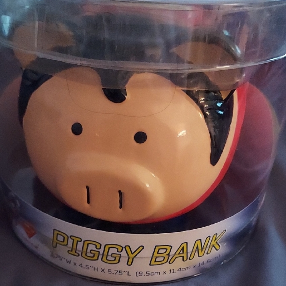DC Comics Superman Piggy Bank